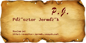 Pásztor Jermák névjegykártya
